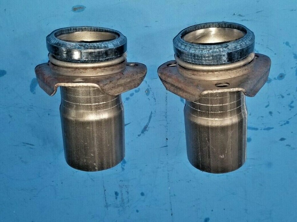 Chevrolet V8 Exhaust Manifold Down Pipe Stub 2" ID Outlet 3 Bolt With Donut USA