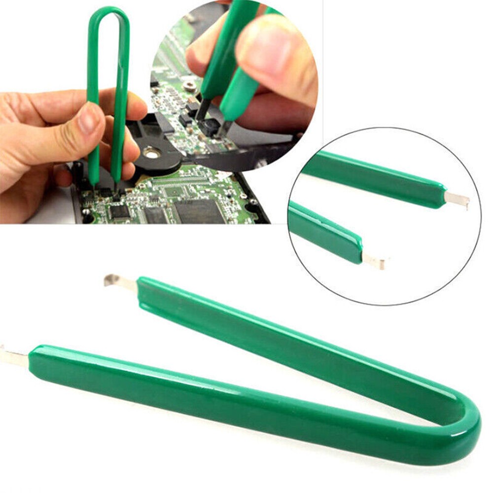 Plastic&Iron IC Chip Puller Clip For Circuit Board Component Extraction CPU