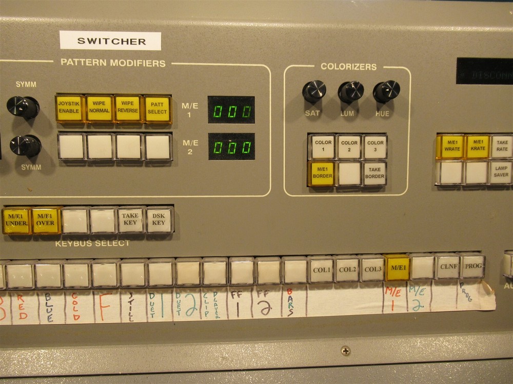 ECHOlab MVS8 Production Switcher Analog Broadcast Video Board