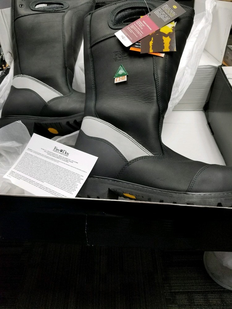 Fire Boot nfpa 1971 FIRE-DEX FDXL 50 LEATHER FIRE BOOT Size 7