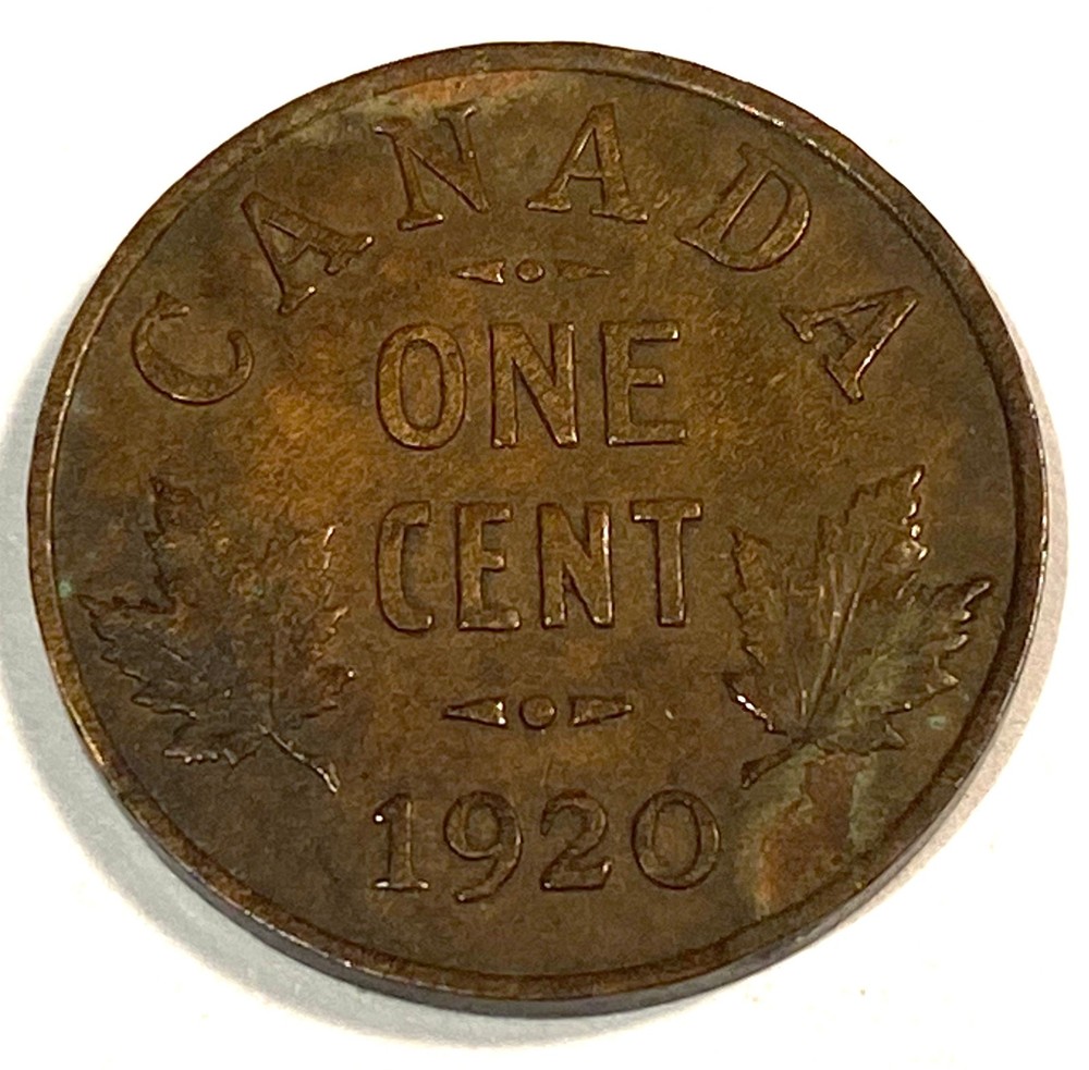 1920 Canada 1 One Cent WOW