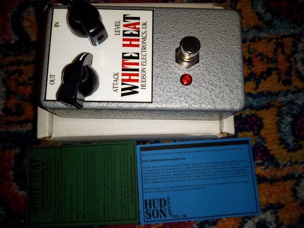 HUDSON ELECTRONICS white heat tone bender