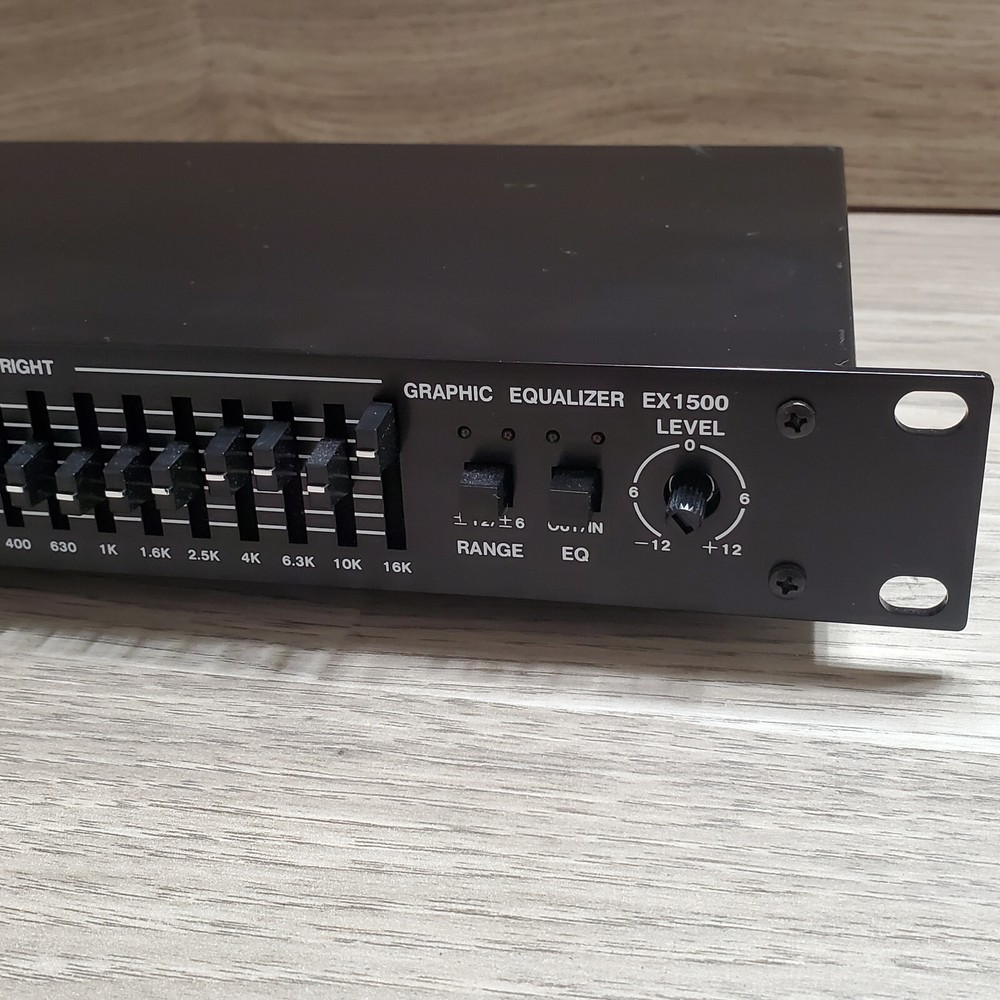 Numark Graphic Equalizer EX1500 Tested works