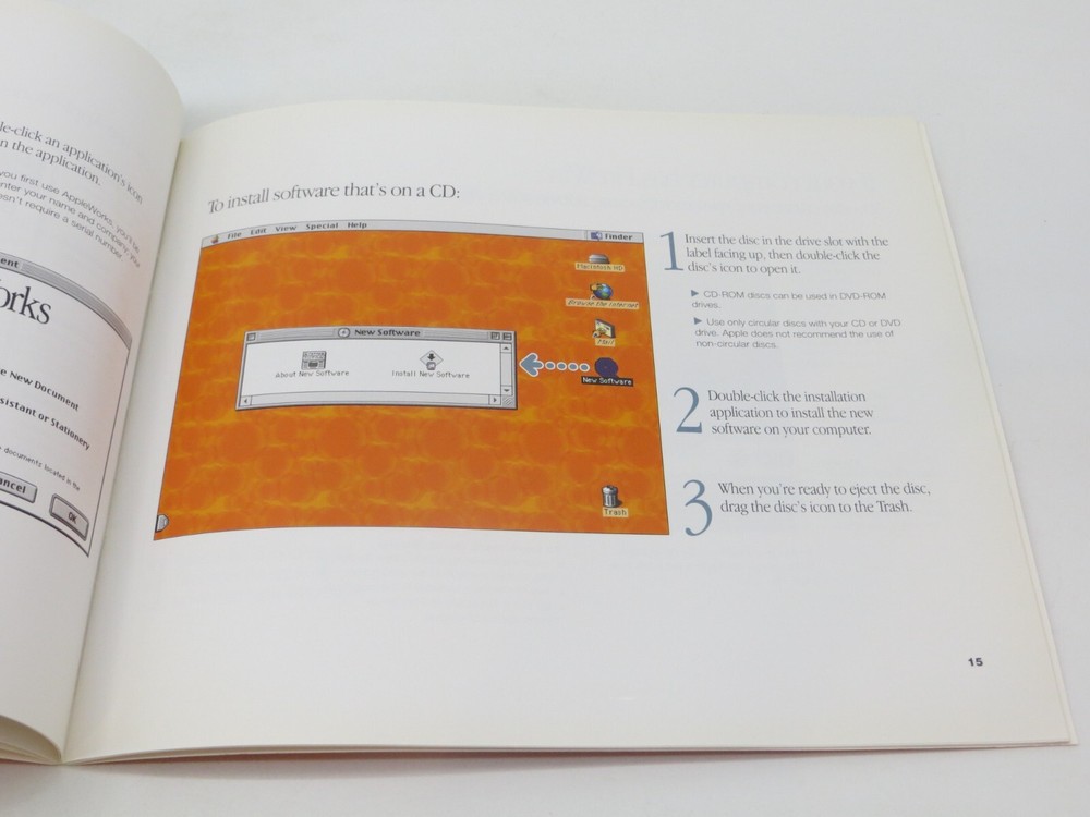 Apple iMac User's Guide 1999 vintage computer manual 34-0938-A