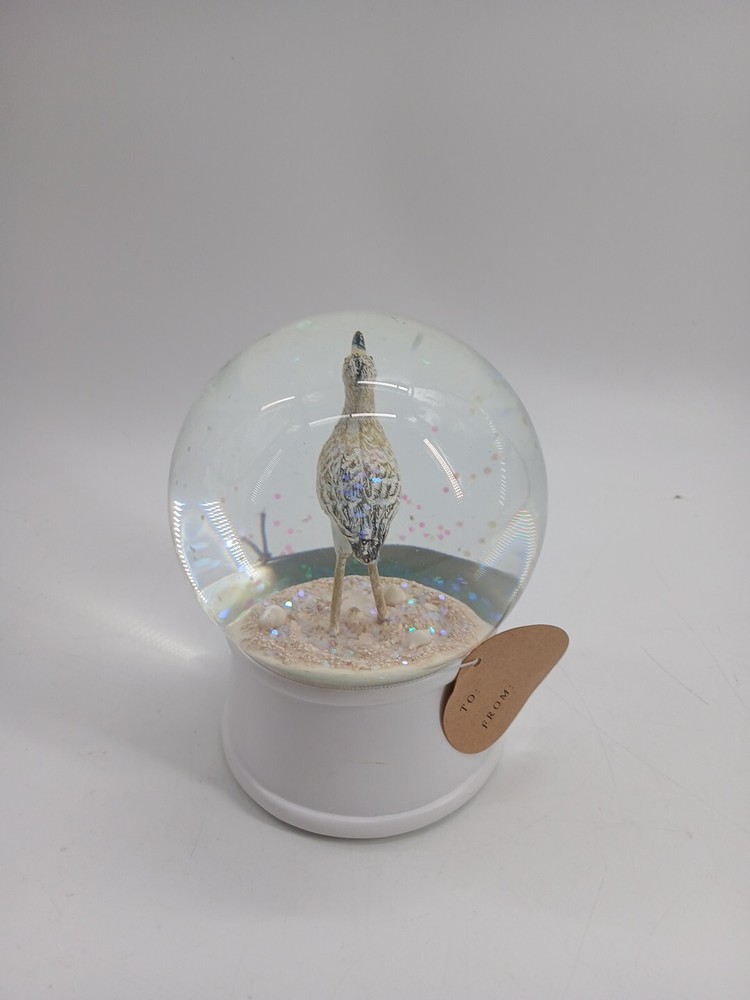 Seagull Glitter Globe Snow Globes