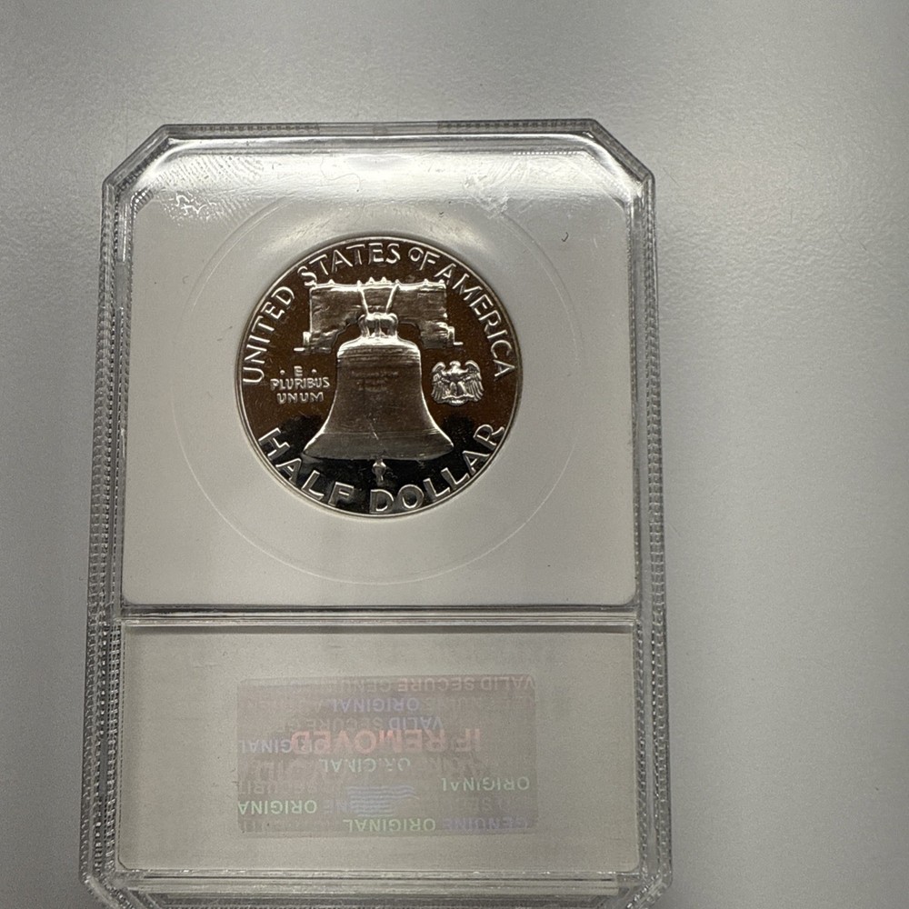 1963 FRANKLIN HALF DOLLAR DCAM PROOF! OUTSTANDING QUALITY! MIRRORS!