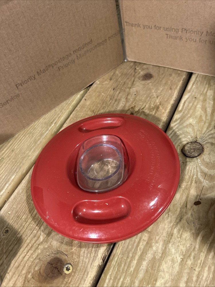 BACK TO BASICS SPL600 Blender Red Pitcher Lid