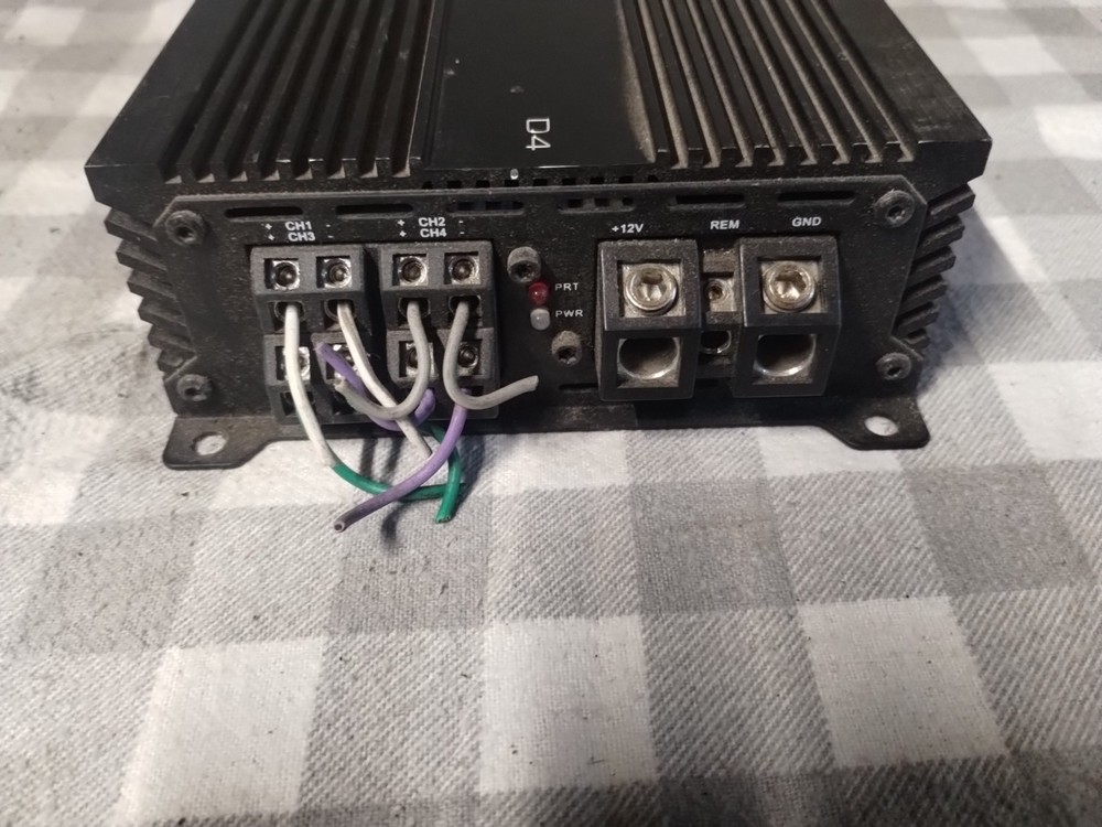 DD Audio D4.90 4 Channel Amplifier