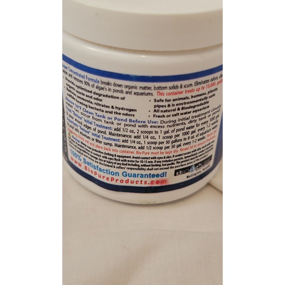 Bio-Pure Pond & Aquarium Restore