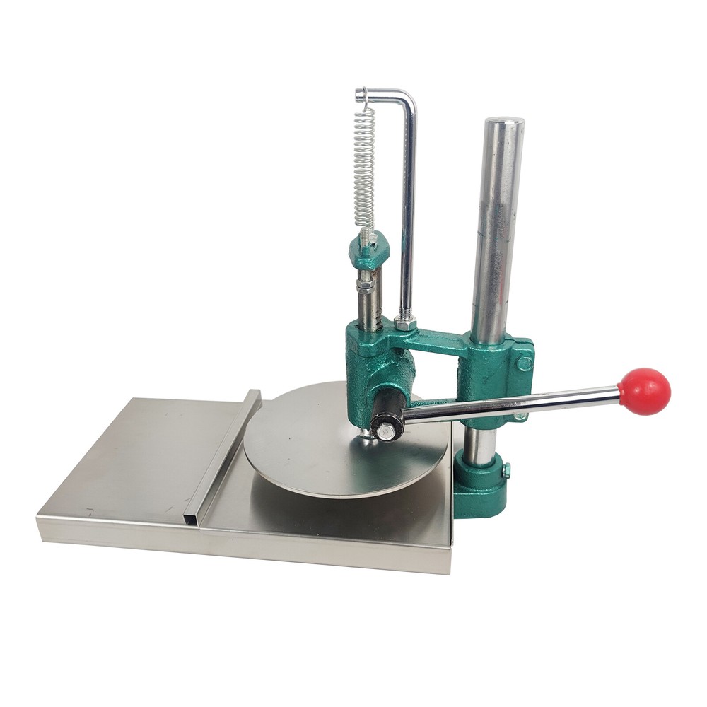 Home Manual Dough Rolling Machine 20cm Diameter Round Dough Maker