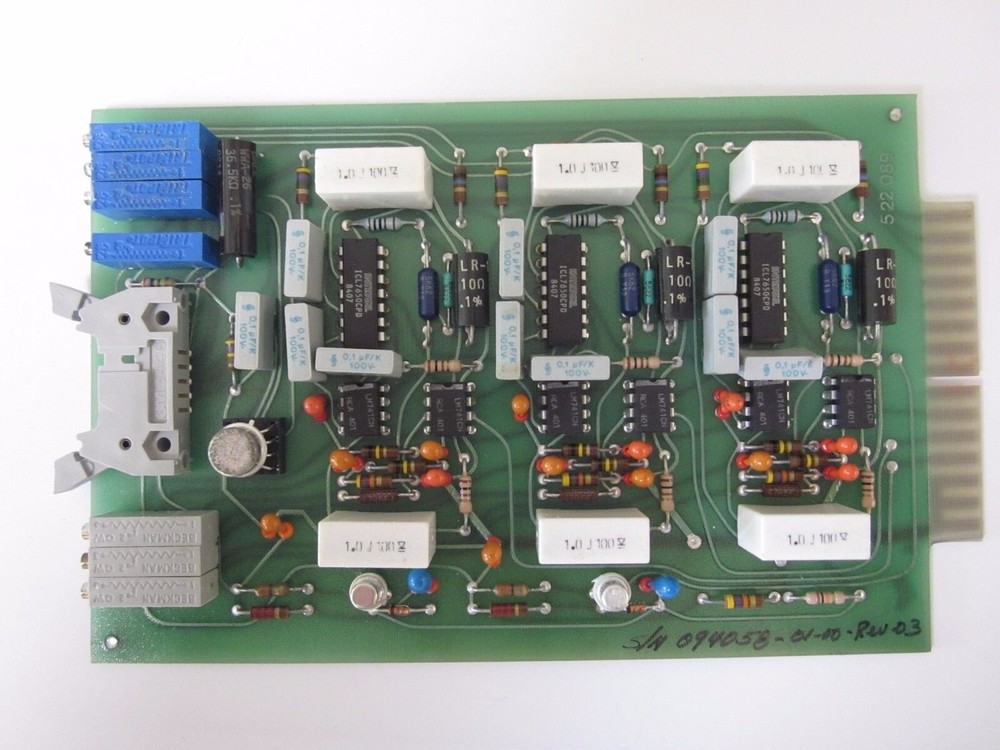 Preamp Board/Card 84-6-27, 3 Channel Input, PCB