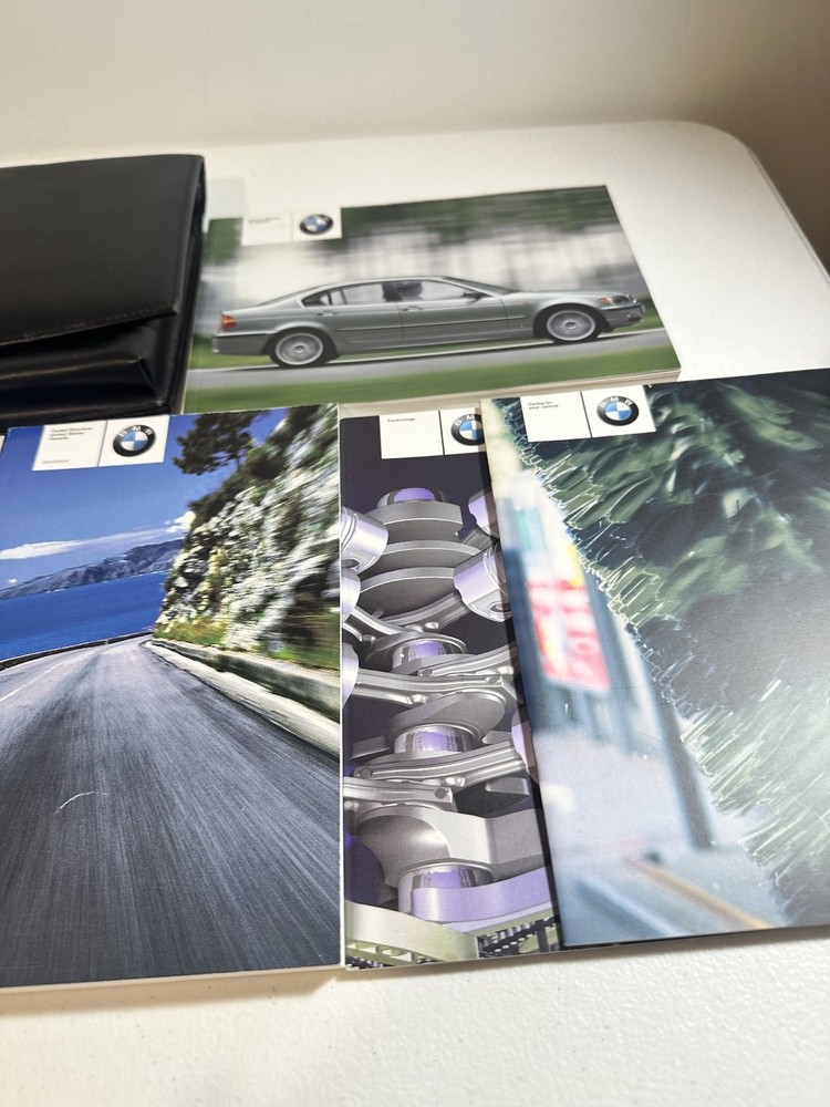 2003 BMW 325i Owner's Manual Set