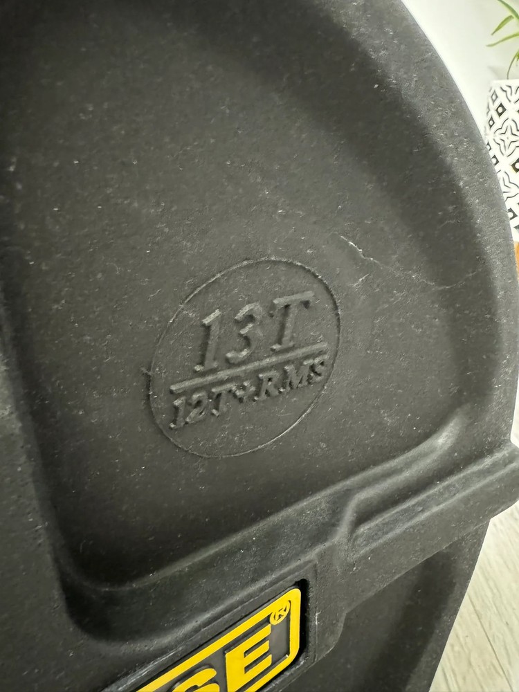 Hardcase 13" 12T+RMS Tom Drum Hard Case / Carry Case #VY28