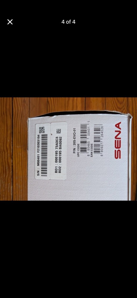 Sena 20S EVO bluetooth communication system