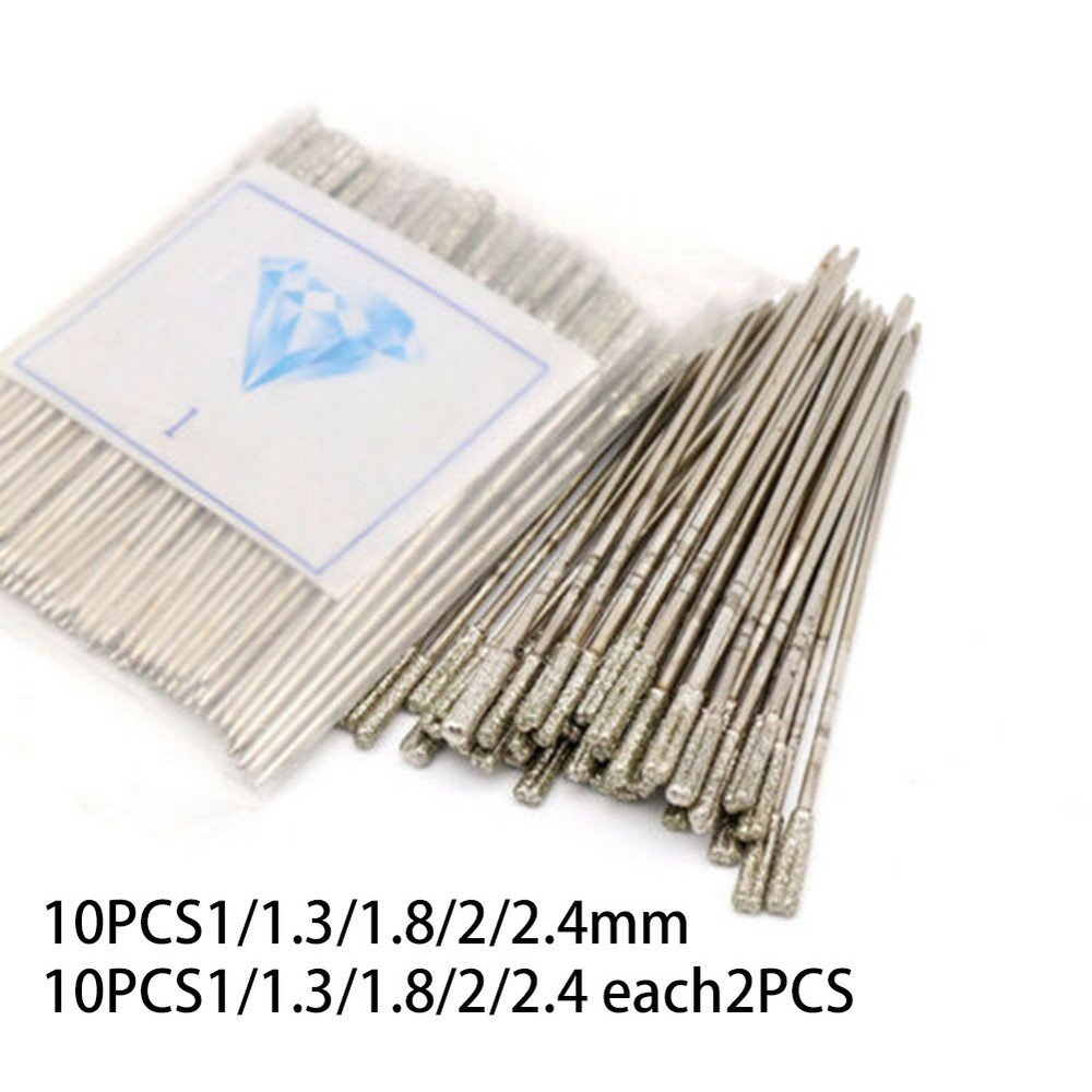 New Useful Tile Glass Drill Bit Large Quantities Long Term Use 1-2.4mm