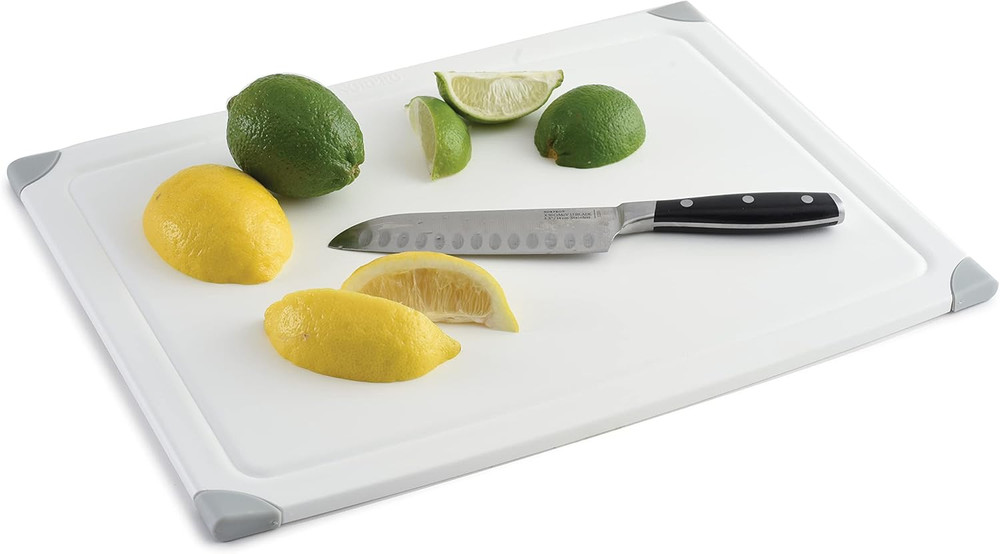 Grip-Ez Cutting Board, 16" X 12, White