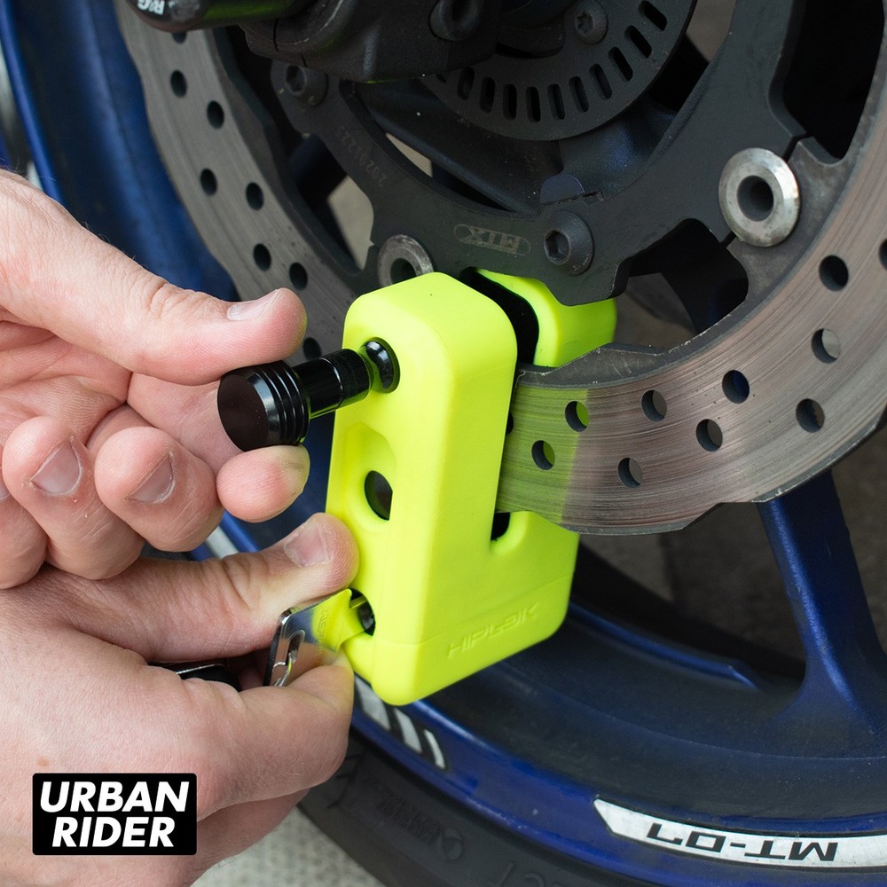Hiplok MD1000 Disc Lock - Yellow