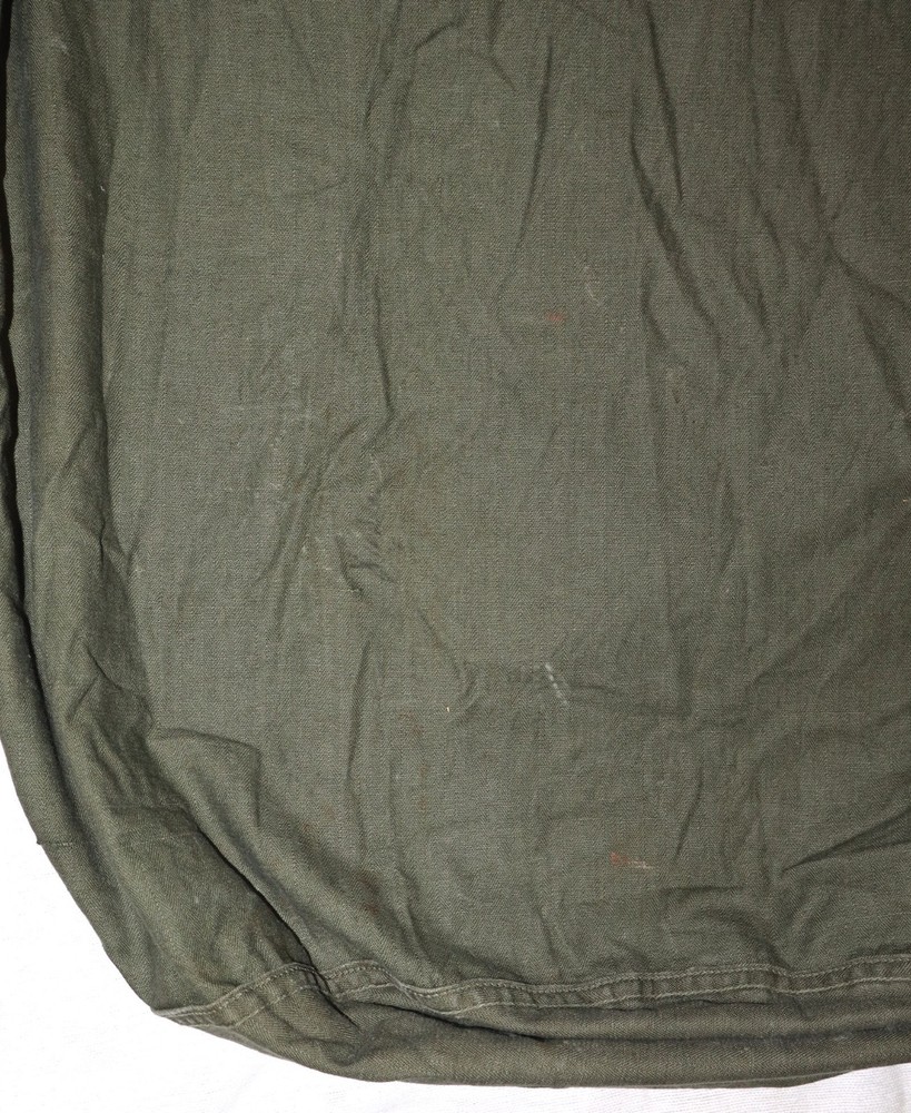 ORIGINAL WWII OD HBT BARRACKS BAG