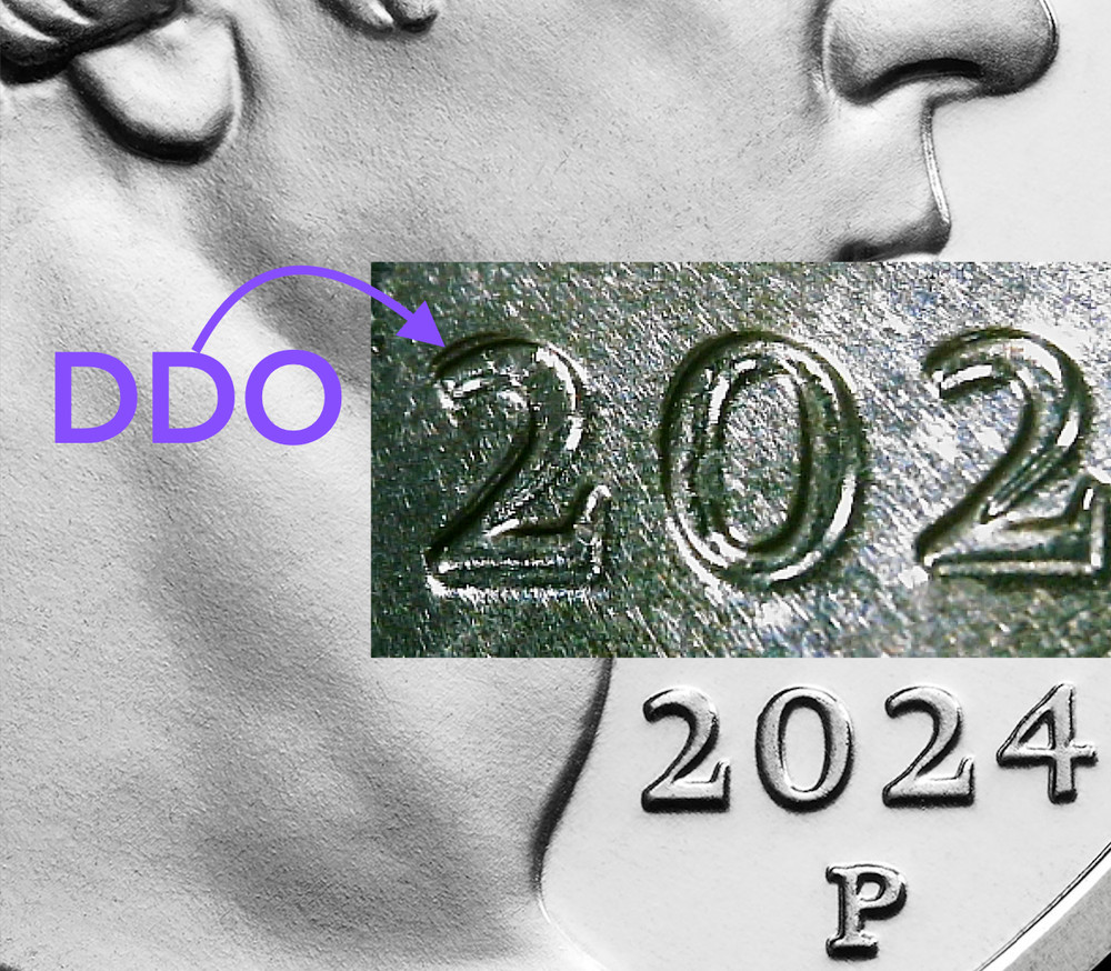2024-P American Women Quarters / Patsy T. Mink Doubled Die Obverse Uncirculated