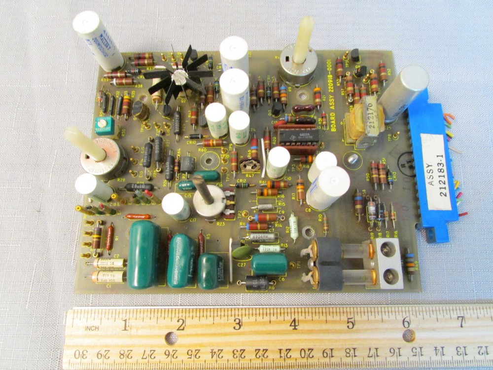 Main Circuit Board From Vintage Texas Instruments Servo-Riter Chart Recorder