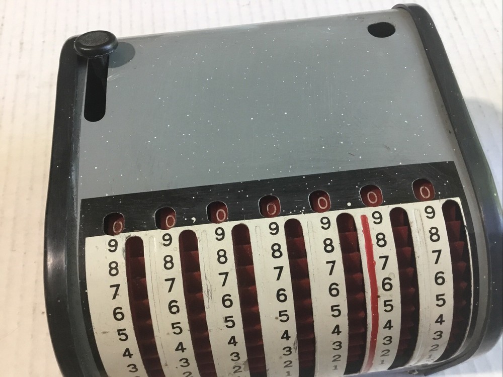 Vintage DESK ADD-A- MATIC Adding Machine Japan.