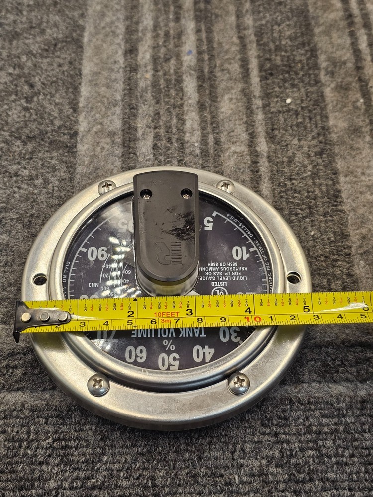 Rochester Liquid Level Gauge Magnetel LP-Gas Or Anhydrous Ammonia 865H Or 866H