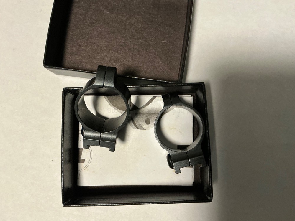 Talley Steel 1" Low Fixed Scope Rings 100003