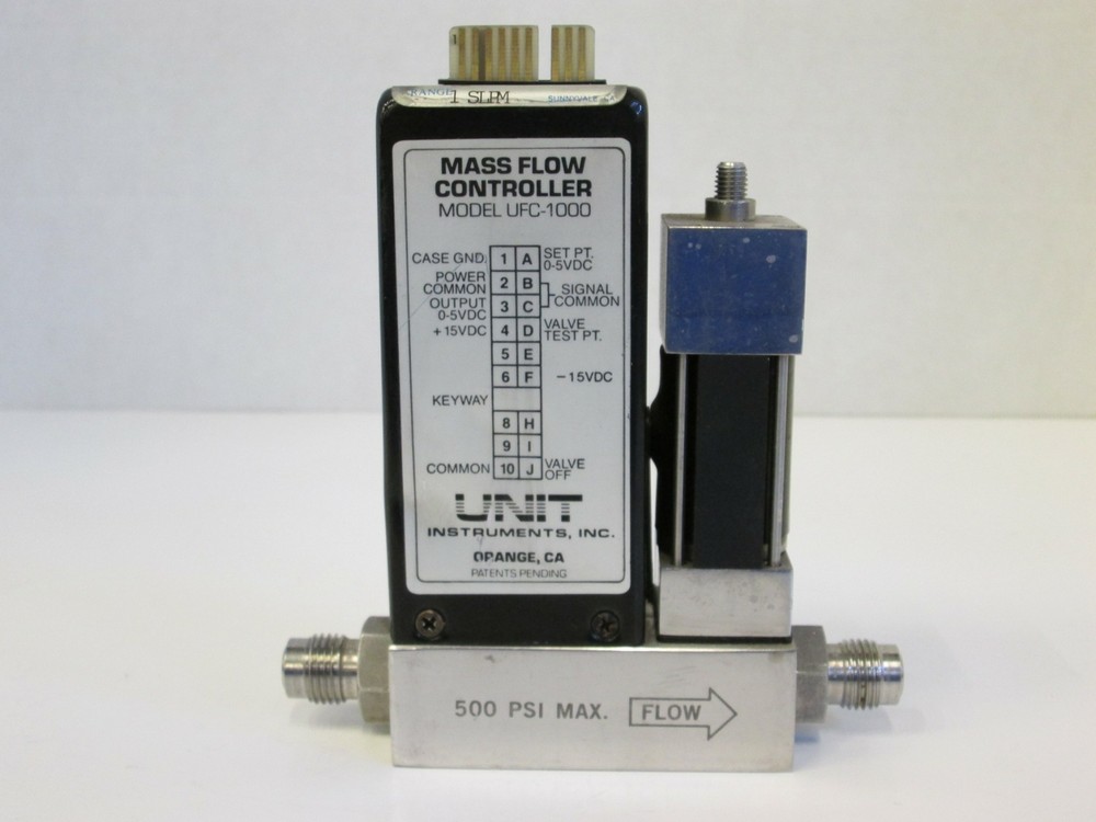 Unit UFC-1000, MFC, Mass Flow Controller, O2, 1 SLM, Used