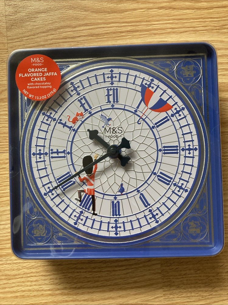 Marks and Spencer M&S FOOD Empty Tin Big Ben Clock 2024