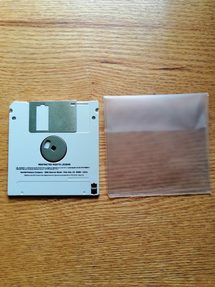 HP 16500A System Disk
