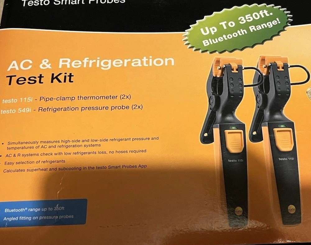 Testo Refrigerant Temperature Clamps