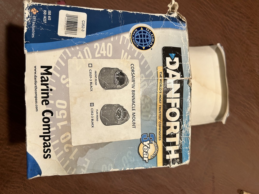 marine boat compass Danforth corsair