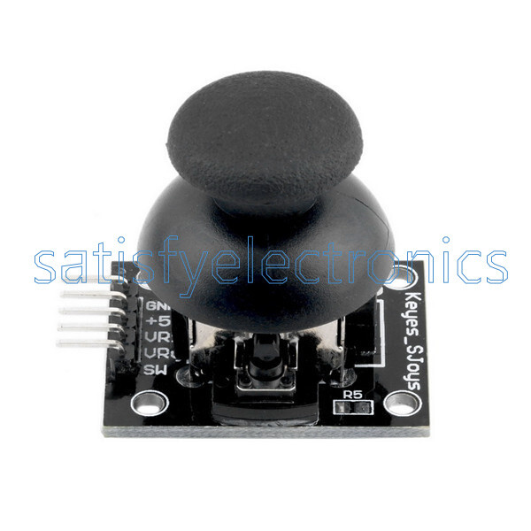 5PCS JoyStick 5Pin Breakout Module Shield PS2 Joystick Game Controller New