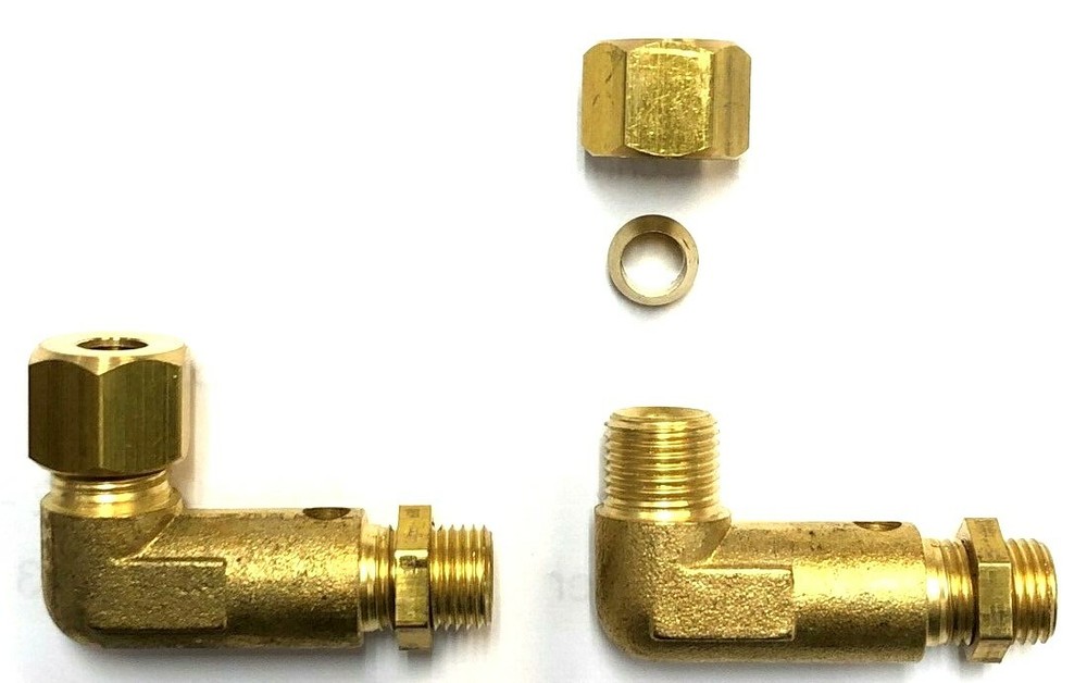 UNLOADER VALVE 1/4" TUBE 070400 CA1, CA2, EC5 COMPRESSOR PUMPS
