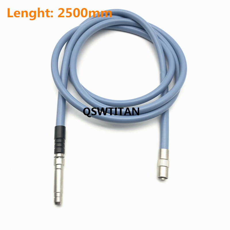 1pcs Endoscope Fiber Optic Light Cable 2.5m 3m Endoscopy LED Light Source Guide