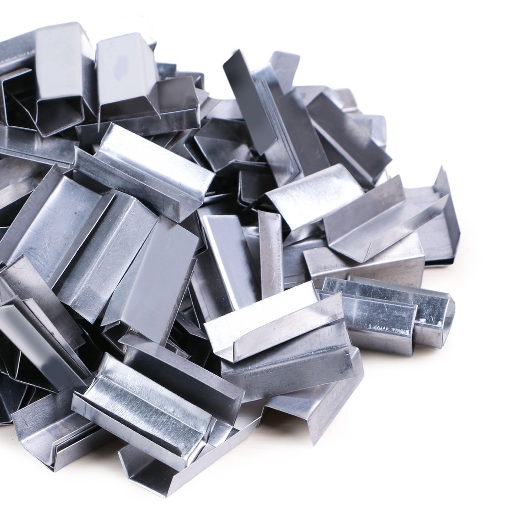 U.S. Solid 5/8" Open Serrated Metal Seals 300 Pack