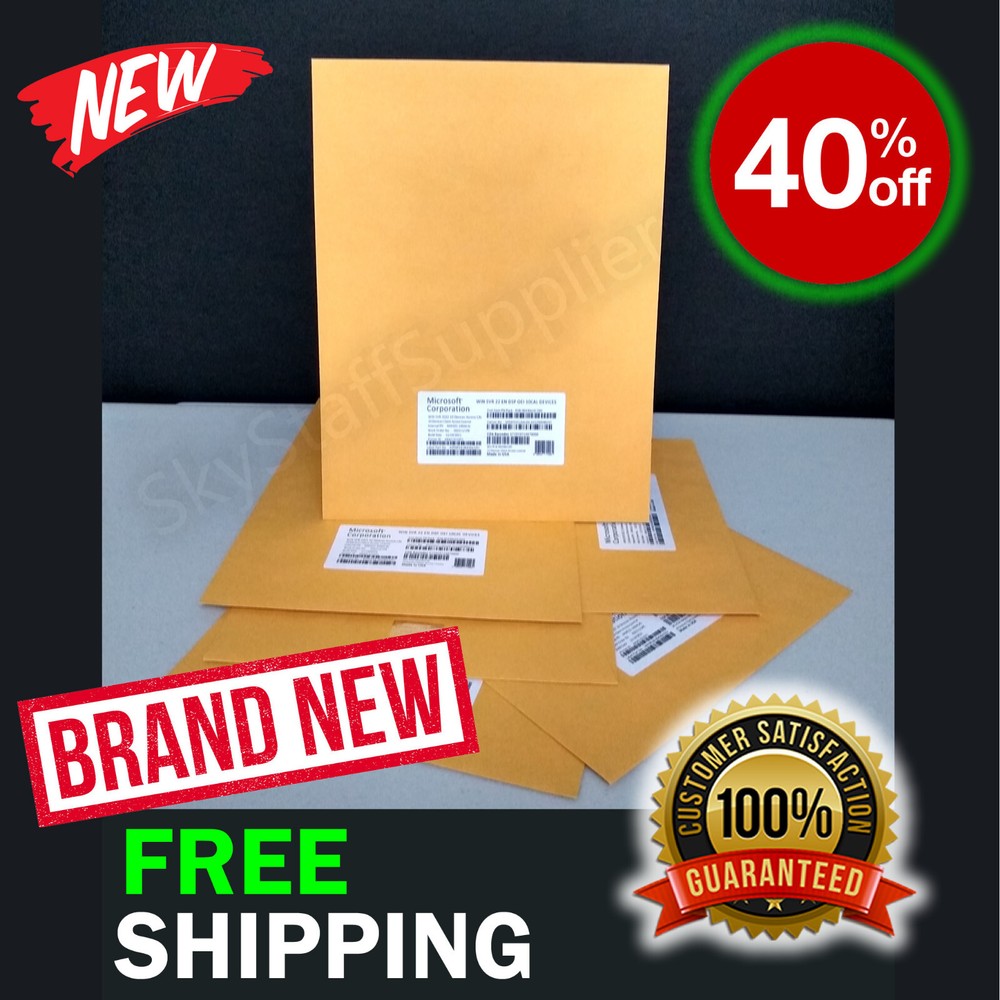 Microsoft Windows Server 2025 - 5 DEVICE ACCESS CALs [not RDS] RETAIL PACK NEW