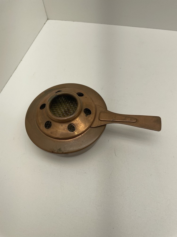 Vintage Copper Alcohol Sterno Burner