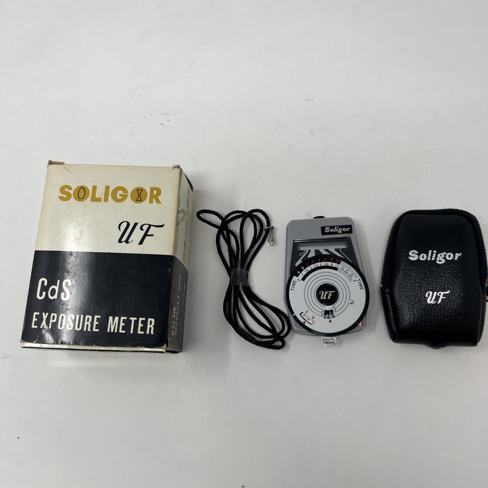 Soligor Uf CDs Exposure Meter Vintage
