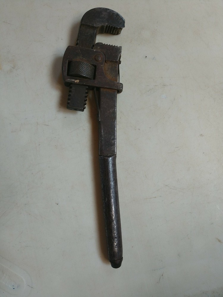 Vintage 14 Inch Adjustable Pipe Wrench