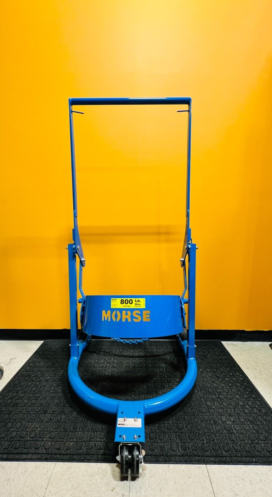 Morse 80A, 800 lb Load Capacity, 36 " Max Drum Height, Mobile Drum Carrier, New!