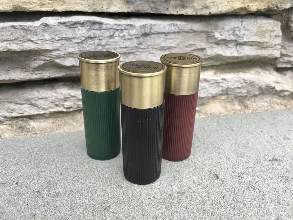 Ammodor Shotgun Shell - Single Flame Jet Torch Butane Lighter | NEW