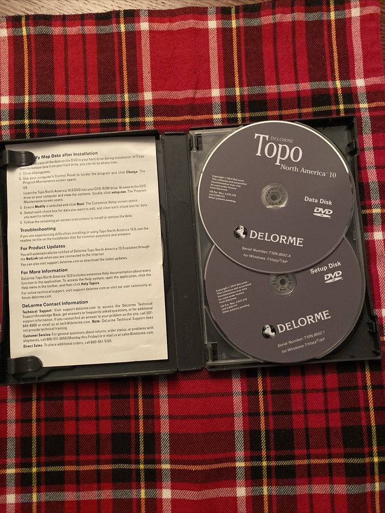 Delorme Topo North America Version 10