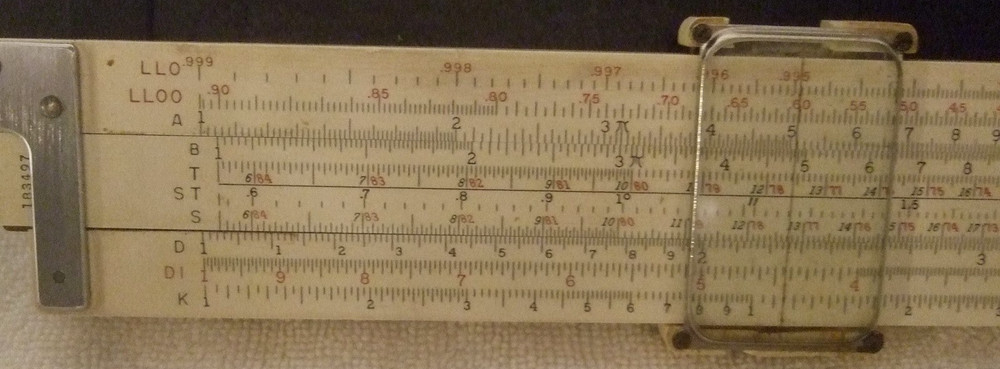 Keuffel & Esser Slide Rule Vintage Math Tool