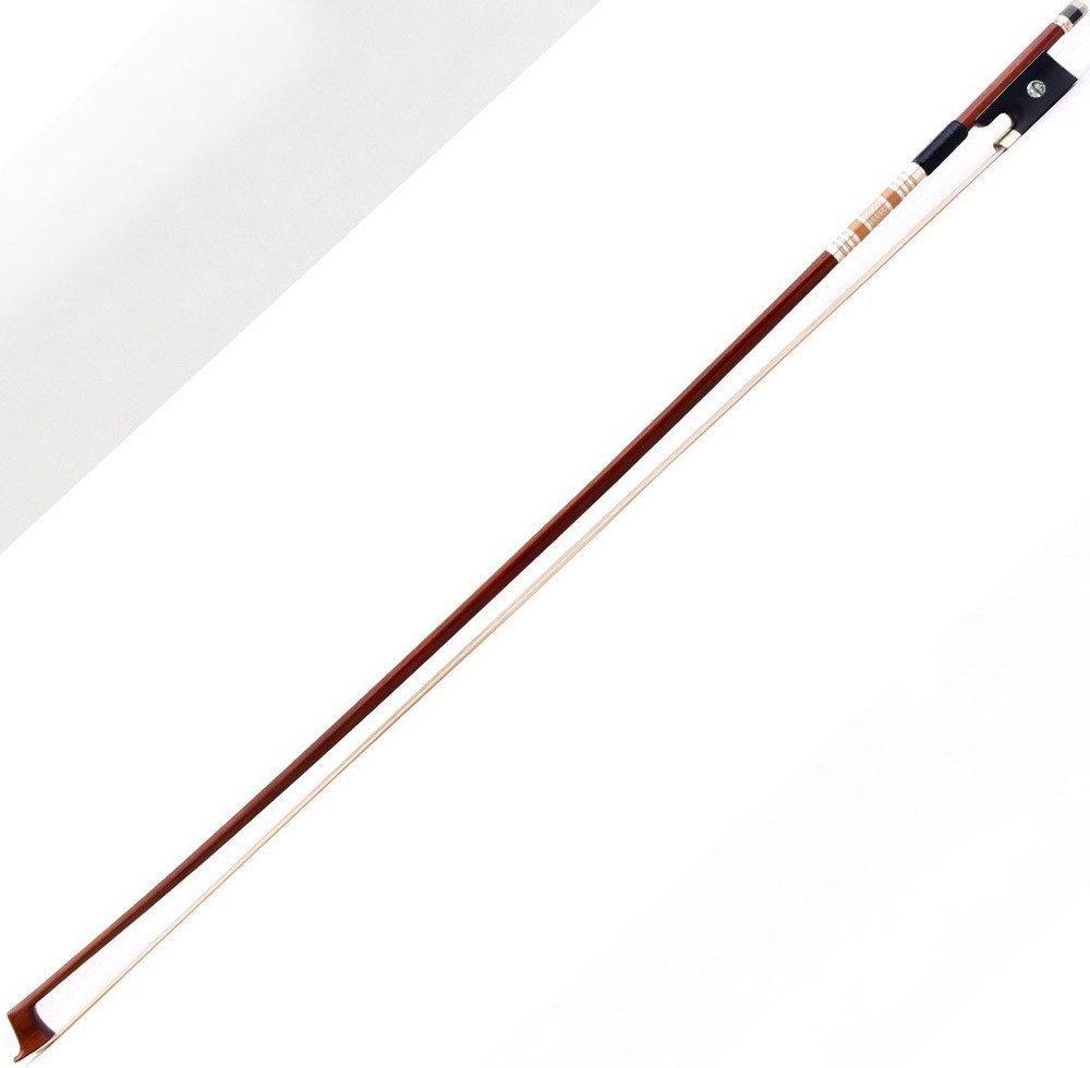 D.PECCATTE Copy Master Pernambuco Violin Bow 7/8 Ebony Big eye Frog Silver Stiff