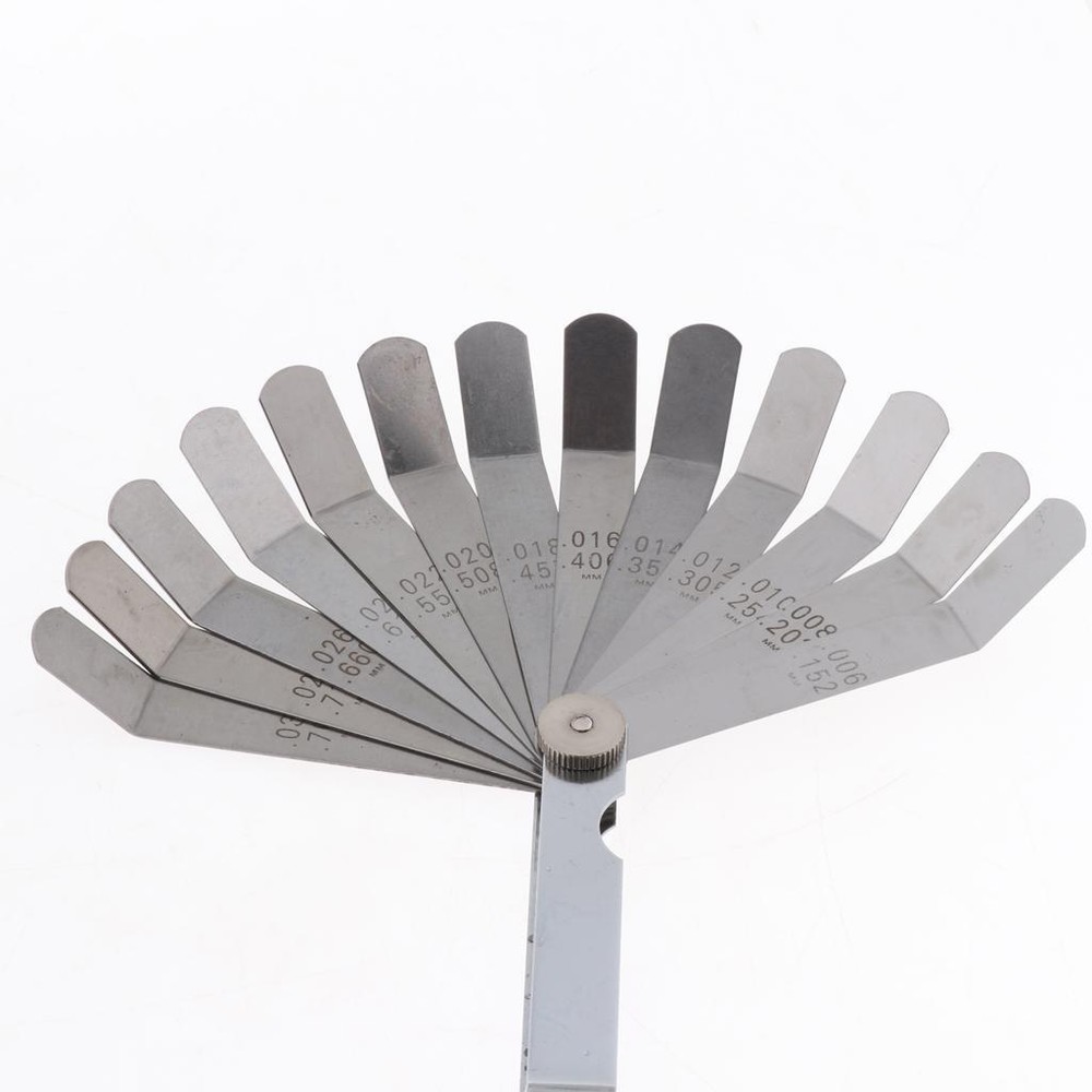 Offset Feeler Set, for Measuring Width or Thickness -