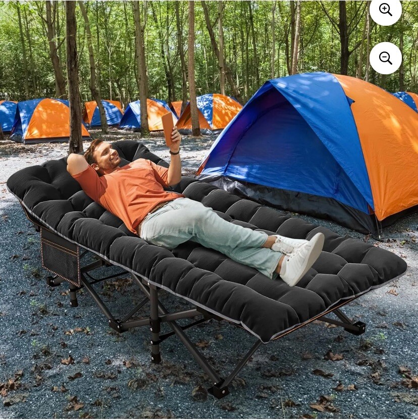 Portal Camping Bed Cot XXL