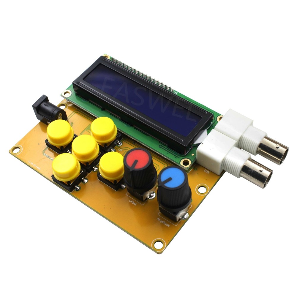 DDS Function Signal Generator Sine Square Triangle Sawtooth Wave Low Frequency