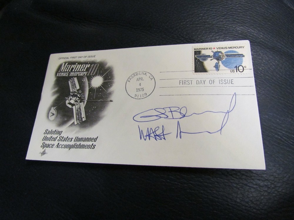 Guy Bluford Signed First Day Cover Envelope Space Mariner 10
