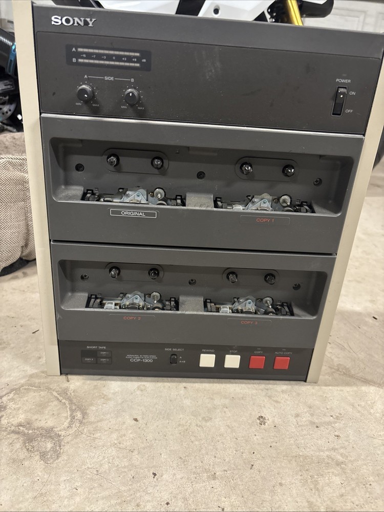 Sony CCP-1300RF/D Cassette Reformatter / Duplicator